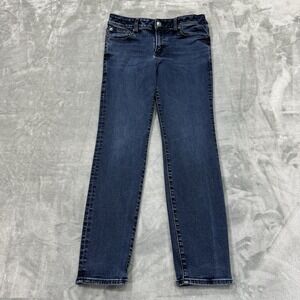 Express Jeans Mens 29x30 Blue Skinny Stretch Dark Wash Denim Preppy City Work